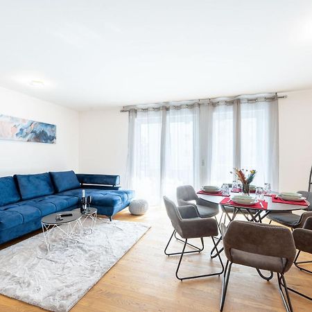 莱茵河畔路德维希港Lit Living: Luxus - Box Spring - Parking - Terrace公寓 外观 照片