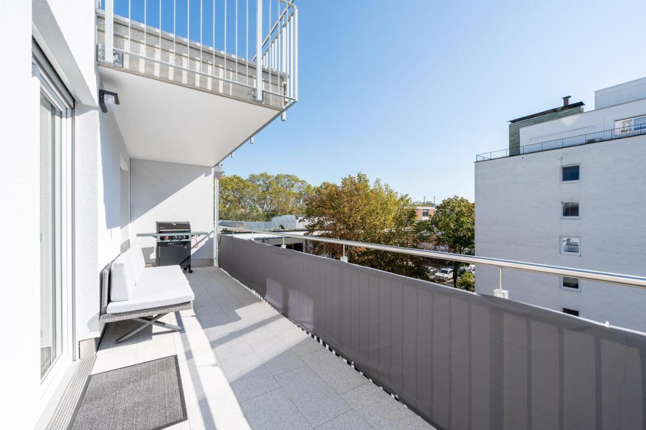 莱茵河畔路德维希港Lit Living: Luxus - Box Spring - Parking - Terrace公寓 外观 照片