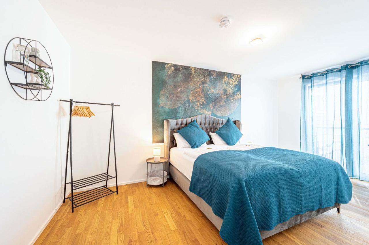 莱茵河畔路德维希港Lit Living: Luxus - Box Spring - Parking - Terrace公寓 外观 照片