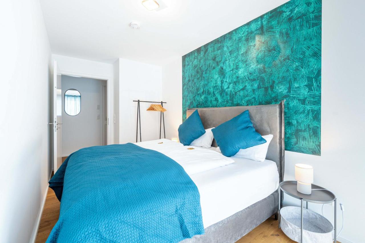莱茵河畔路德维希港Lit Living: Luxus - Box Spring - Parking - Terrace公寓 外观 照片